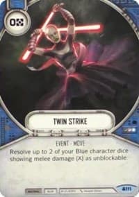 Twin Strike - Convergence - Star Wars: Destiny card