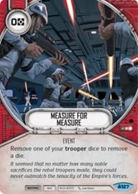 Measure for Measure - Convergence - Star Wars: Destiny card