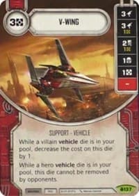 V-Wing - Convergence - Star Wars: Destiny card