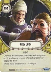 Prey Upon - Convergence - Star Wars: Destiny card