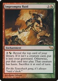 Impromptu Raid - Shadowmoor - Magic: The Gathering card