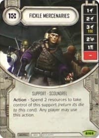 Fickle Mercenaries (Card Only) - Convergence - Star Wars: Destiny card