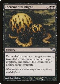 Incremental Blight - Shadowmoor - Magic: The Gathering card