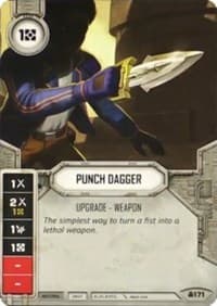 Punch Dagger - Convergence - Star Wars: Destiny card