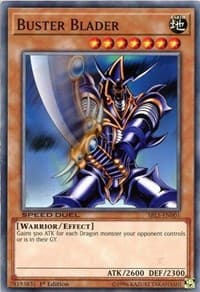 Buster Blader - Speed Duel: Arena of Lost Souls - YuGiOh card