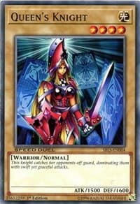 Queen's Knight - Speed Duel: Arena of Lost Souls - YuGiOh card