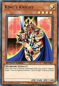 King's Knight - Speed Duel: Arena of Lost Souls - YuGiOh card