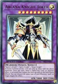 Arcana Knight Joker - Speed Duel: Arena of Lost Souls - YuGiOh card