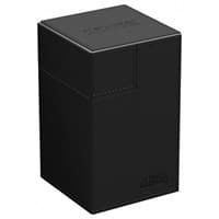 Flip 'n' Tray Deck Case XenoSkin - Black (Holds 100+) - Ultimate Guard Deck Boxes - Deck Boxes card
