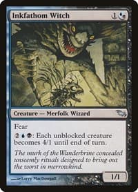 Inkfathom Witch - Shadowmoor - Magic: The Gathering card