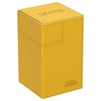 Flip 'n' Tray Deck Case XenoSkin - Amber (Holds 100+) - Ultimate Guard Deck Boxes - Deck Boxes card