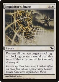 Inquisitor's Snare - Shadowmoor - Magic: The Gathering card