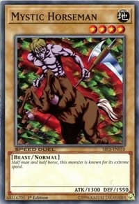 Mystic Horseman - Speed Duel: Arena of Lost Souls - YuGiOh card