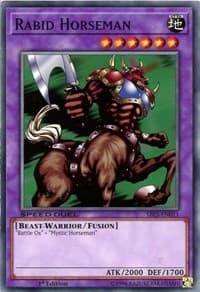 Rabid Horseman - Speed Duel: Arena of Lost Souls - YuGiOh card