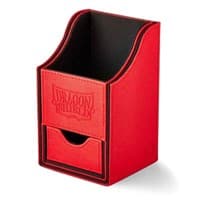 Dragon Shield Nest Plus Deck Box - Red/Black (Holds 100+) - Dragon Shield Deck Boxes - Deck Boxes card