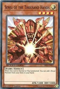 Senju of the Thousand Hands - Speed Duel: Arena of Lost Souls - YuGiOh card