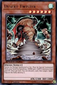 Desert Twister - Speed Duel: Arena of Lost Souls - YuGiOh card