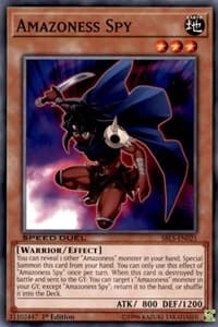 Amazoness Spy - Speed Duel: Arena of Lost Souls - YuGiOh card