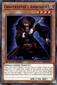 Gravekeeper's Ambusher - Speed Duel: Arena of Lost Souls - YuGiOh card