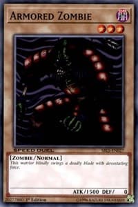Armored Zombie - Speed Duel: Arena of Lost Souls - YuGiOh card