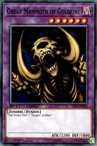 Great Mammoth of Goldfine - Speed Duel: Arena of Lost Souls - YuGiOh card