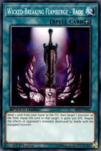 Wicked-Breaking Flamberge - Baou - Speed Duel: Arena of Lost Souls - YuGiOh card