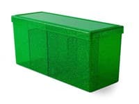 Dragon Shield Storage Box with 4 compartments - Emerald (Holds 100+) - Dragon Shield Deck Boxes - Deck Boxes card