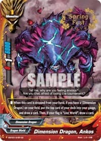 Dimension Dragon, Ankos (Spring Fest 2019) - Bushiroad Event Cards - Future Card BuddyFight card