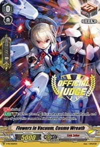 Flowers in Vacuum, Cosmo Wreath (Official Judge) - V Promo Cards - Cardfight Vanguard card