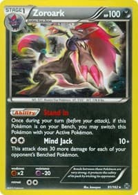 Zoroark - 91/162 (Cosmos Holo) - Miscellaneous Cards & Products - Pokemon card