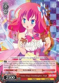 Former King's Granddaughter, Steph - No Game No Life - Weiss Schwarz card