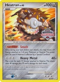Heatran - 30/146 (Regional Championships) [Staff] - League & Championship Cards - Pokemon card