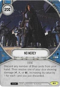 No Mercy - Convergence - Star Wars: Destiny card