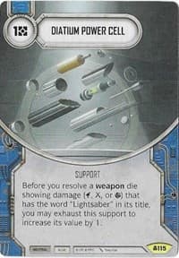 Diatium Power Cell - Convergence - Star Wars: Destiny card