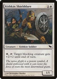 Kithkin Shielddare - Shadowmoor - Magic: The Gathering card