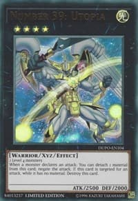 Number 39: Utopia - Duel Power - YuGiOh card