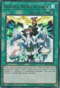 Double Hero Attack - Duel Power - YuGiOh card