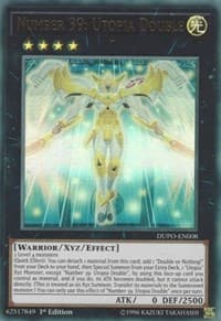 Number 39: Utopia Double - Duel Power - YuGiOh card