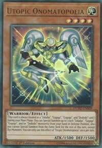 Utopic Onomatopoeia - Duel Power - YuGiOh card