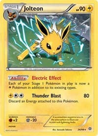 Jolteon - 26/98 (Cosmos Holo) - Miscellaneous Cards & Products - Pokemon card