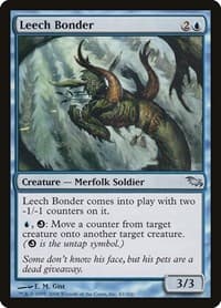 Leech Bonder - Shadowmoor - Magic: The Gathering card