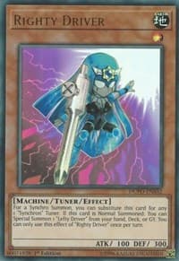 Righty Driver - Duel Power - YuGiOh card