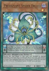 Predaplant Spider Orchid - Duel Power - YuGiOh card