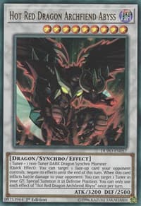 Hot Red Dragon Archfiend Abyss - Duel Power - YuGiOh card