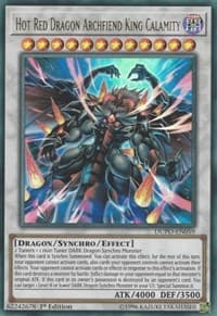 Hot Red Dragon Archfiend King Calamity - Duel Power - YuGiOh card