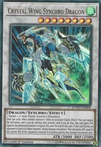 Crystal Wing Synchro Dragon - Duel Power - YuGiOh card