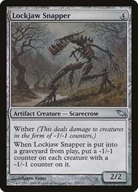 Lockjaw Snapper - Shadowmoor - Magic: The Gathering card