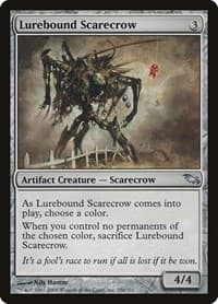 Lurebound Scarecrow - Shadowmoor - Magic: The Gathering card