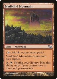 Madblind Mountain - Shadowmoor - Magic: The Gathering card