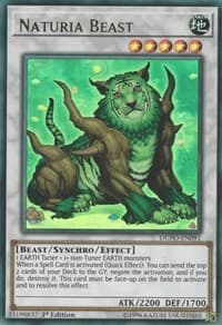Naturia Beast - Duel Power - YuGiOh card